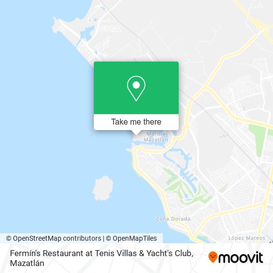 Fermín's Restaurant at Tenis Villas & Yacht's Club map