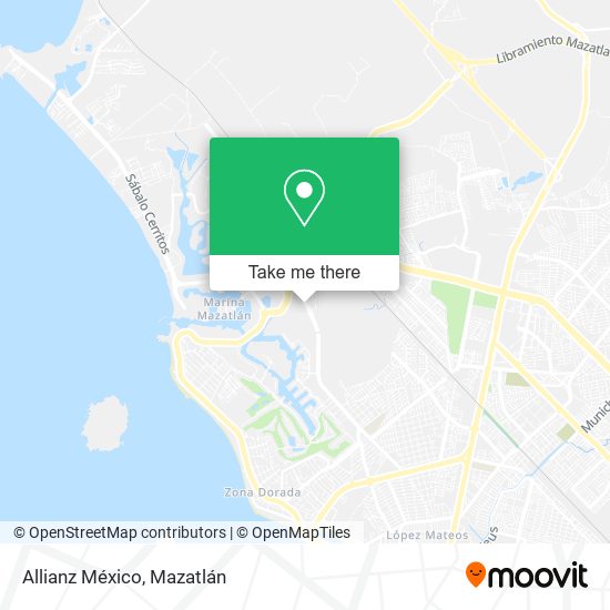 Mapa de Allianz México