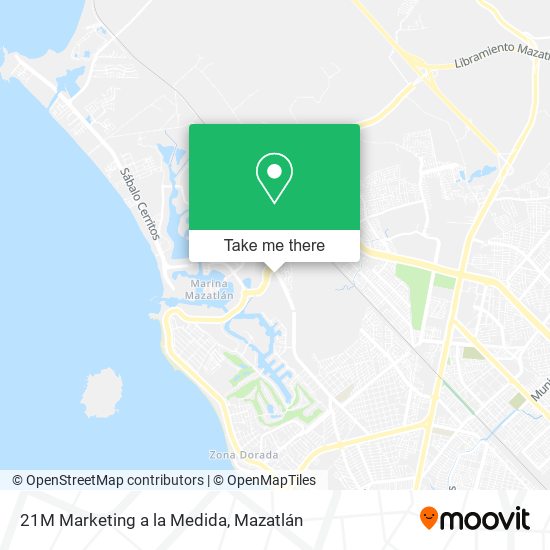 21M Marketing a la Medida map