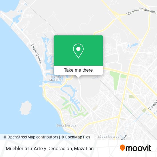 Mueblería Lr Arte y Decoracion map