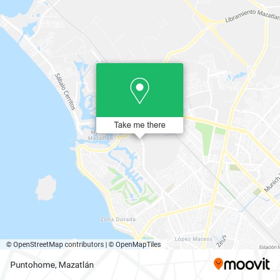 Puntohome map