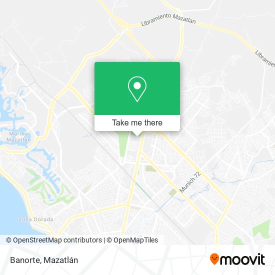 Mapa de Banorte
