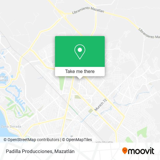 Padilla Producciones map