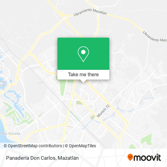 Panadería Don Carlos map