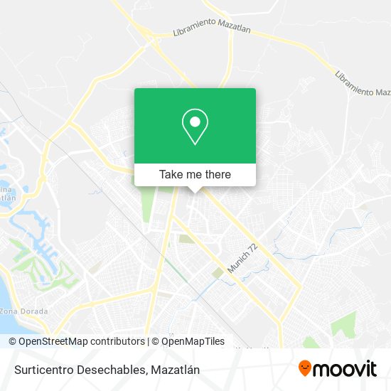 Surticentro Desechables map