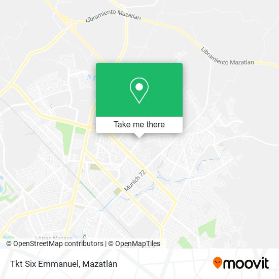 Tkt Six Emmanuel map
