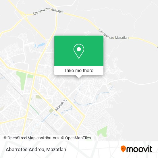 Abarrotes Andrea map