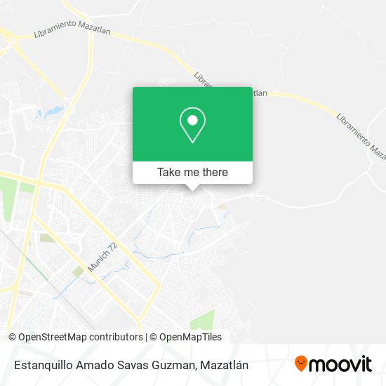 Mapa de Estanquillo Amado Savas Guzman