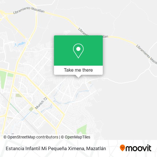 Estancia Infantil Mi Pequeña Ximena map