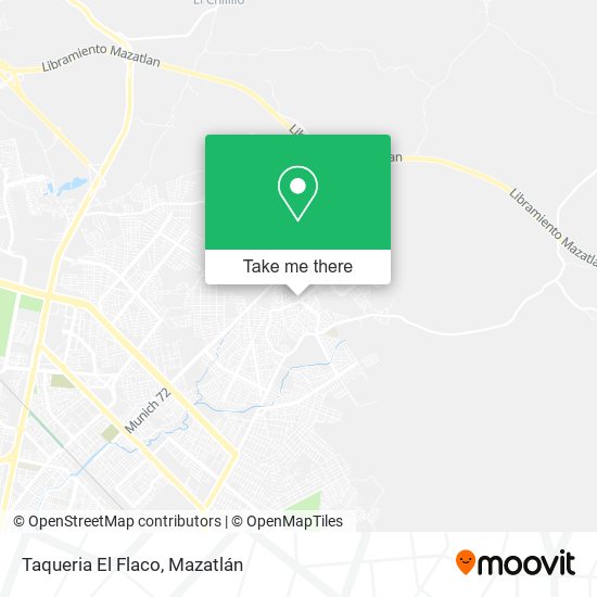 Taqueria El Flaco map