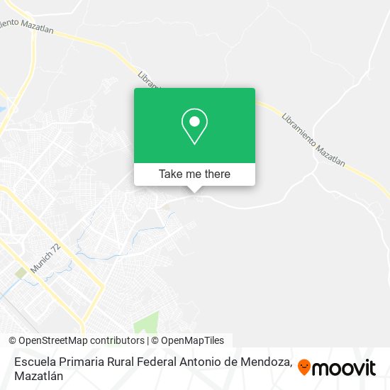 Escuela Primaria Rural Federal Antonio de Mendoza map