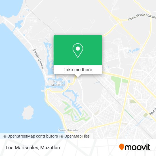 Mapa de Los Mariscales