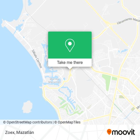 Mapa de Zoex