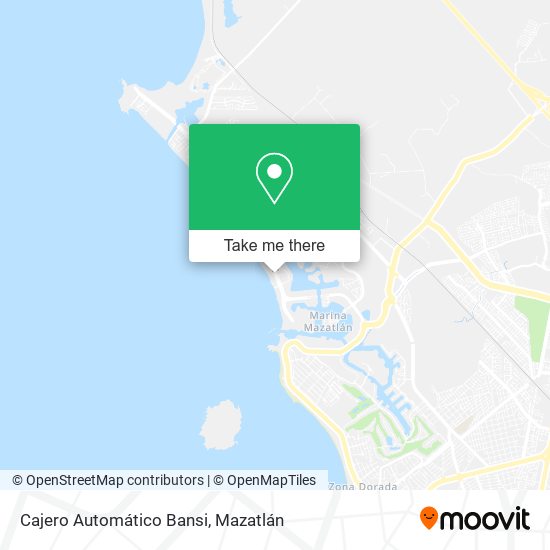 Mapa de Cajero Automático Bansi