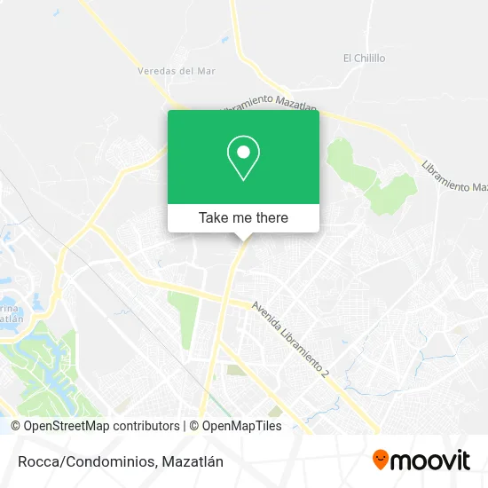 Rocca/Condominios map
