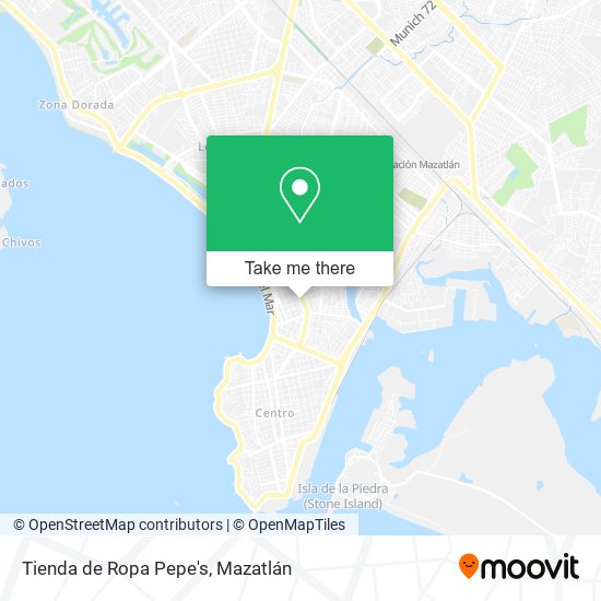 Tienda de Ropa Pepe's map