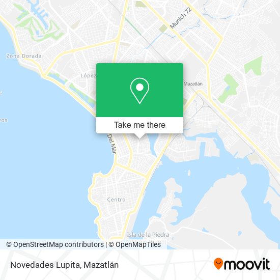 Novedades Lupita map