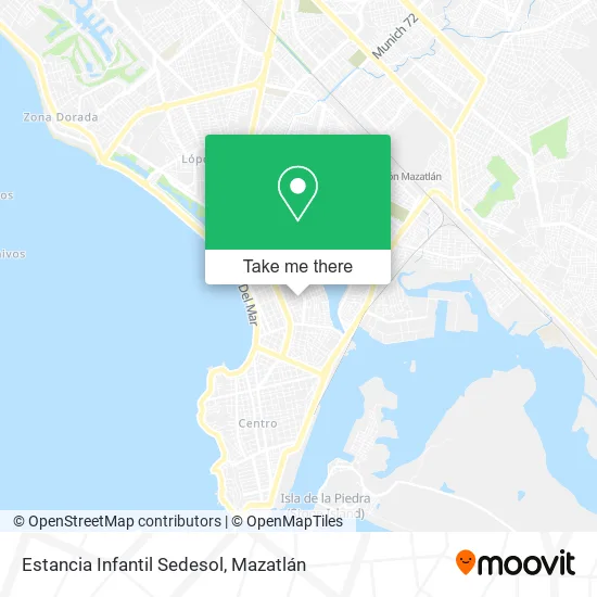 Estancia Infantil Sedesol map