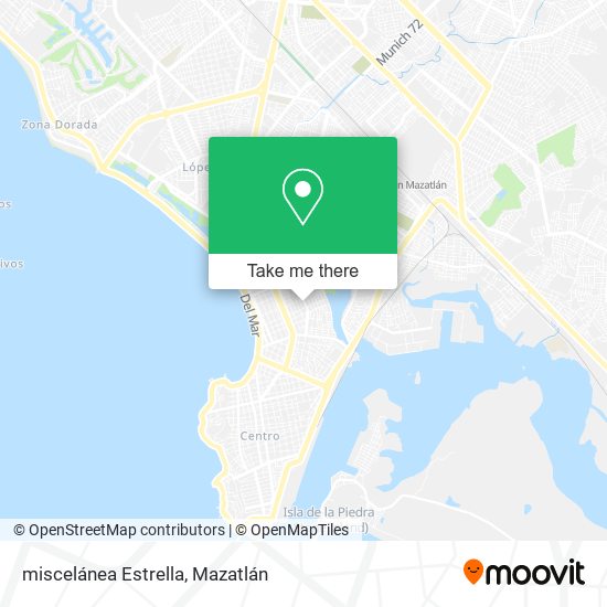 miscelánea Estrella map