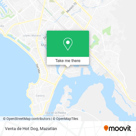Mapa de Venta de Hot Dog