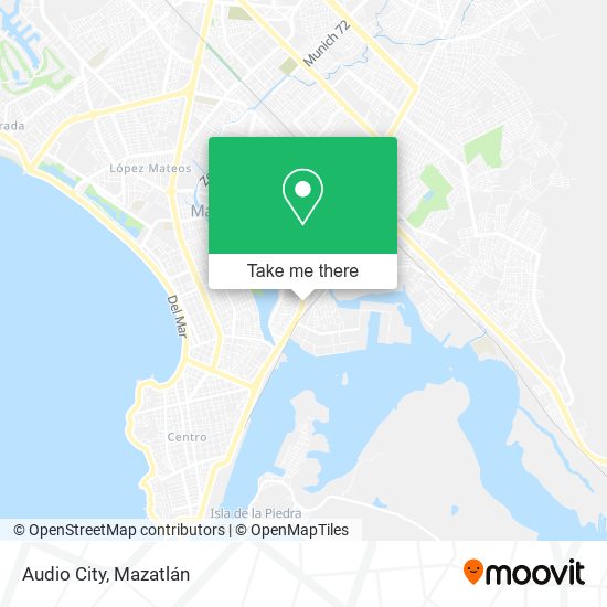 Mapa de Audio City