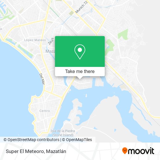 Super El Meteoro map