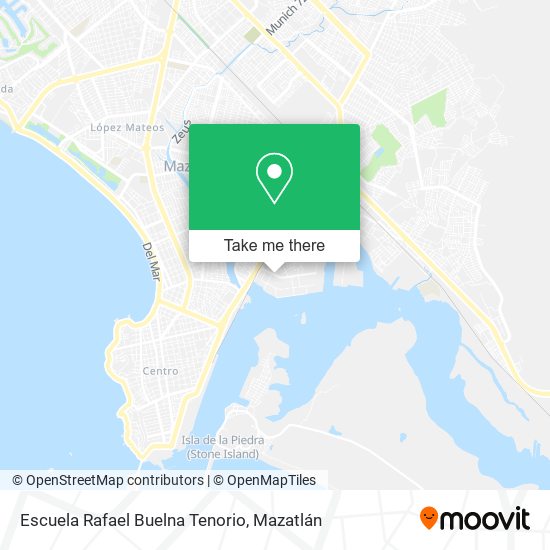 Escuela Rafael Buelna Tenorio map