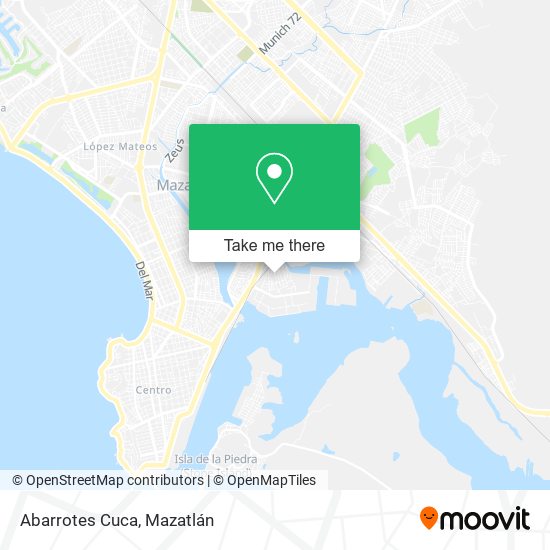 Mapa de Abarrotes Cuca
