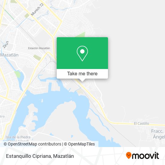 Mapa de Estanquillo Cipriana