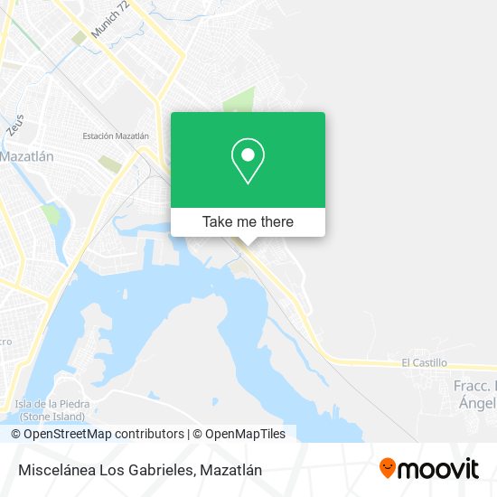 Miscelánea Los Gabrieles map