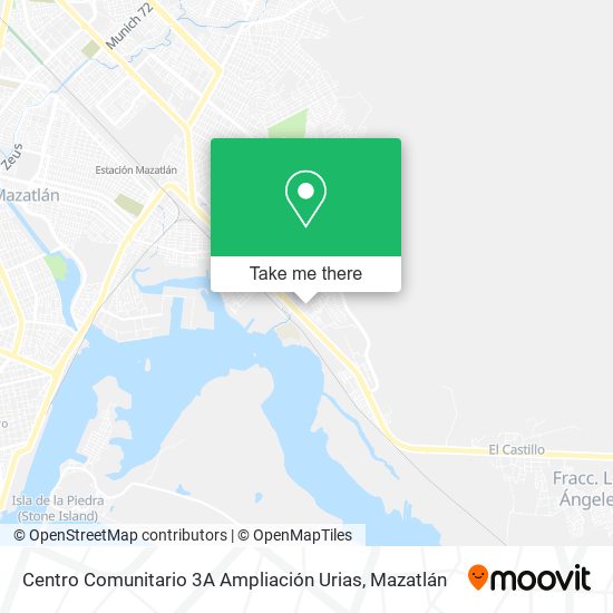 Centro Comunitario 3A Ampliación Urias map