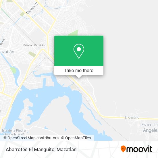 Abarrotes El Manguito map