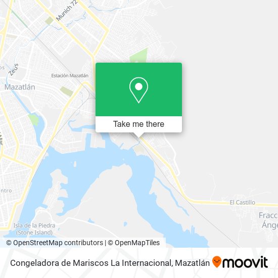 Congeladora de Mariscos La Internacional map