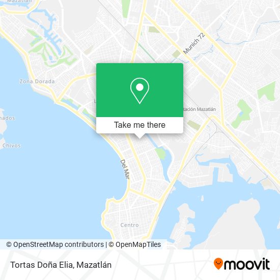 Tortas Doña Elia map