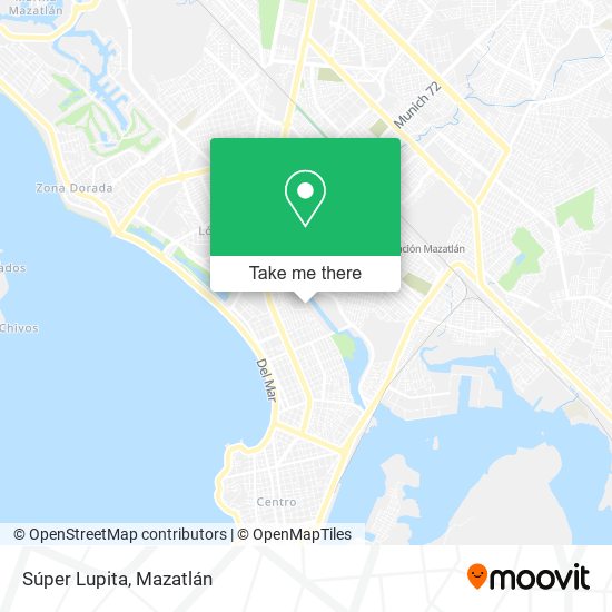 Súper Lupita map