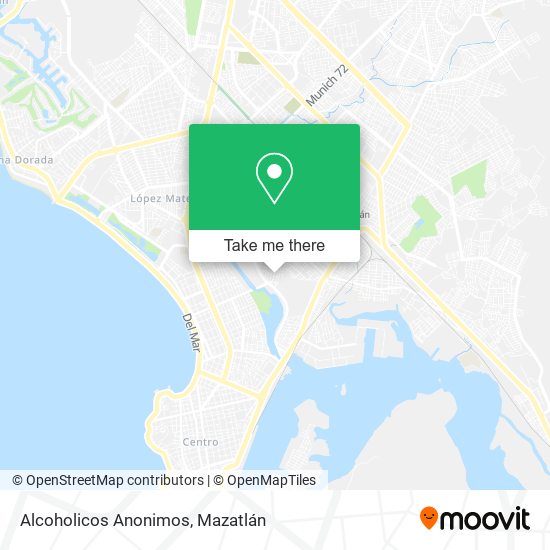 Alcoholicos Anonimos map