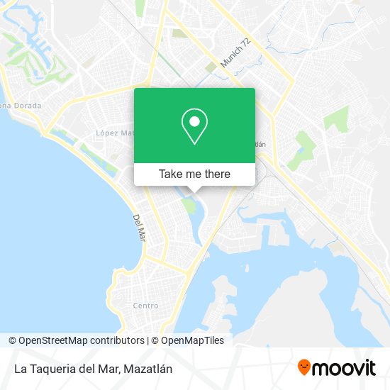 La Taqueria del Mar map