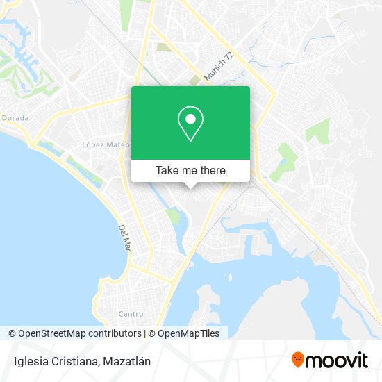 Mapa de Iglesia Cristiana