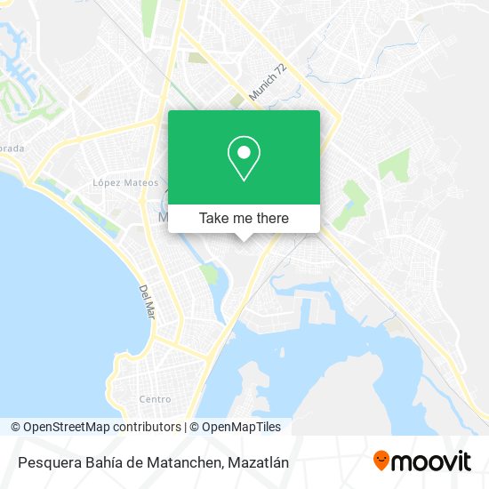 Pesquera Bahía de Matanchen map