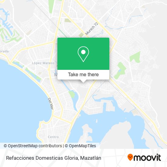 Refacciones Domesticas Gloria map