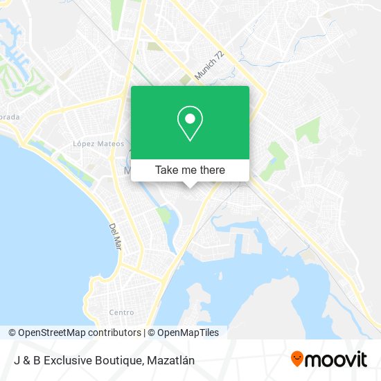 J & B Exclusive Boutique map