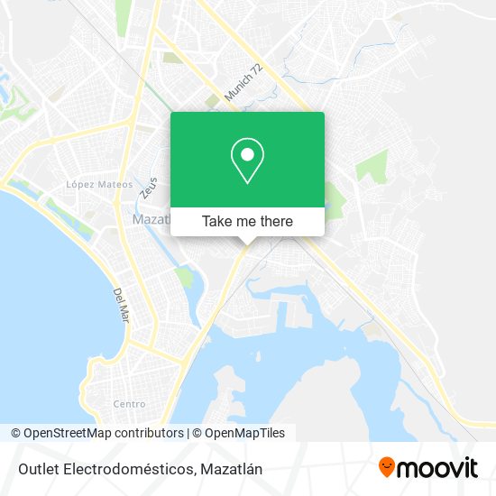 Mapa de Outlet Electrodomésticos