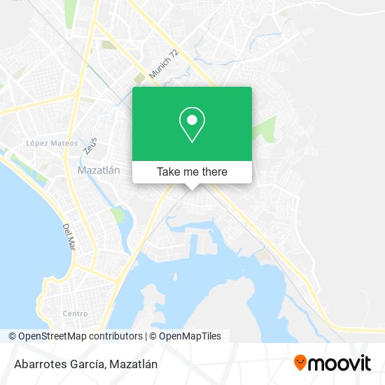 Abarrotes García map