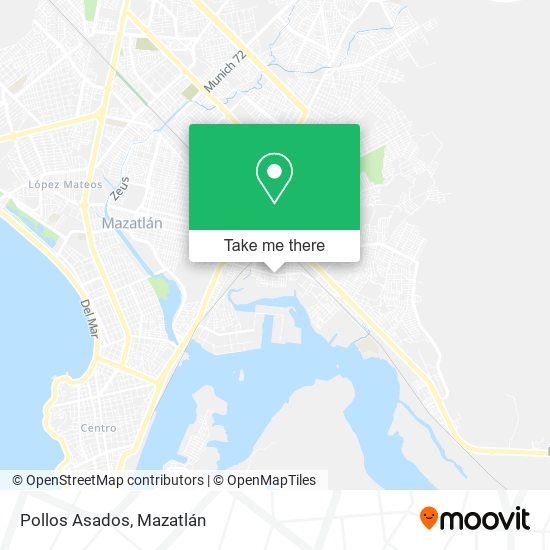 Mapa de Pollos Asados