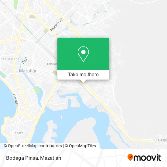 Bodega Pinsa map