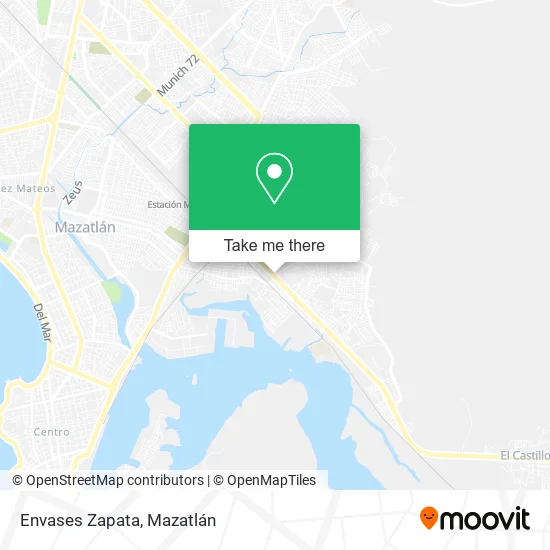 Envases Zapata map