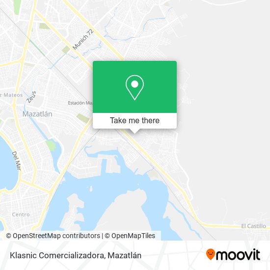 Klasnic Comercializadora map