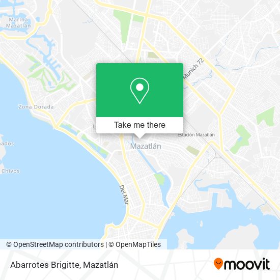 Mapa de Abarrotes Brigitte
