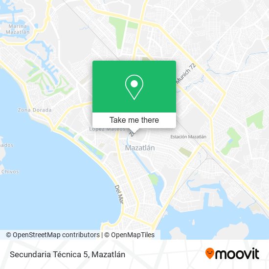 Secundaria Técnica 5 map
