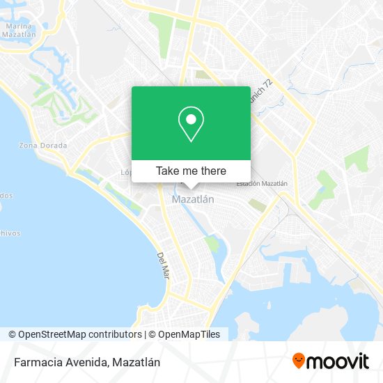 Farmacia Avenida map
